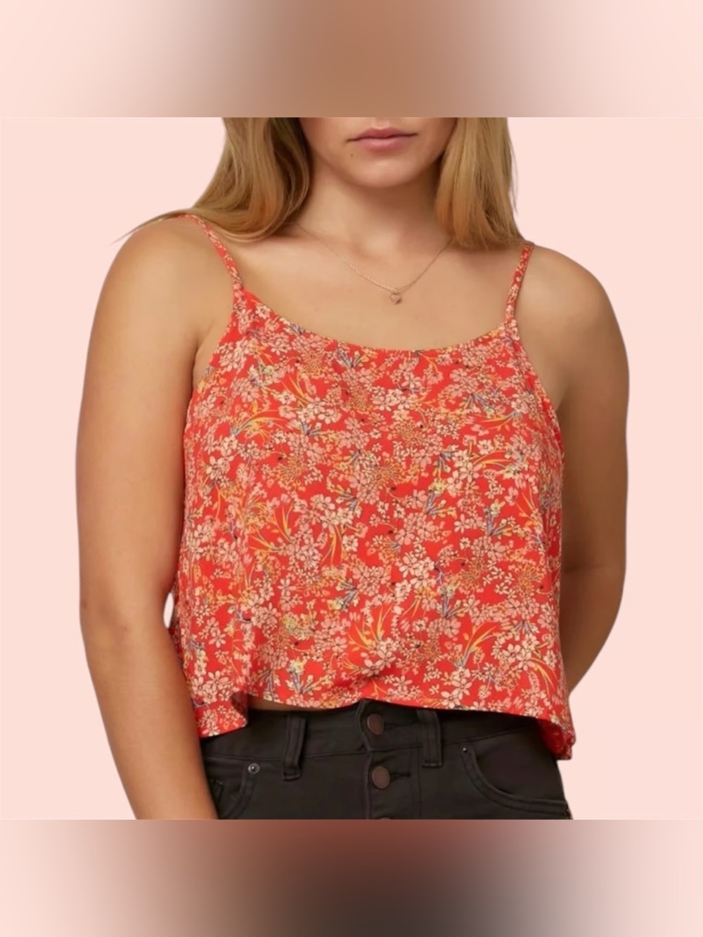 O'Neill Emile floral tank top Size Large